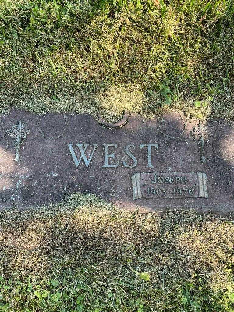 Joseph West's grave. Photo 1