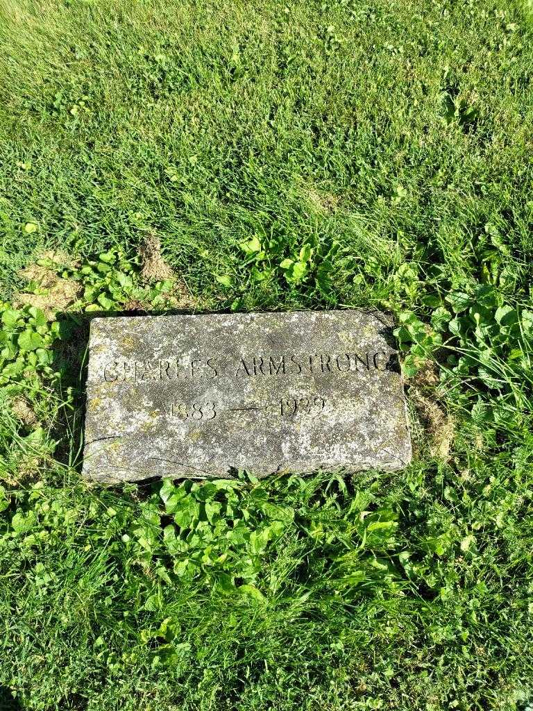 Charles Armstrong's grave. Photo 2