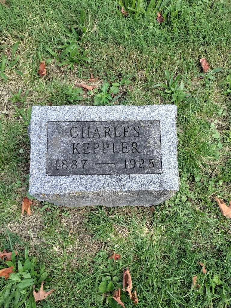 Charles Keppler's grave. Photo 3