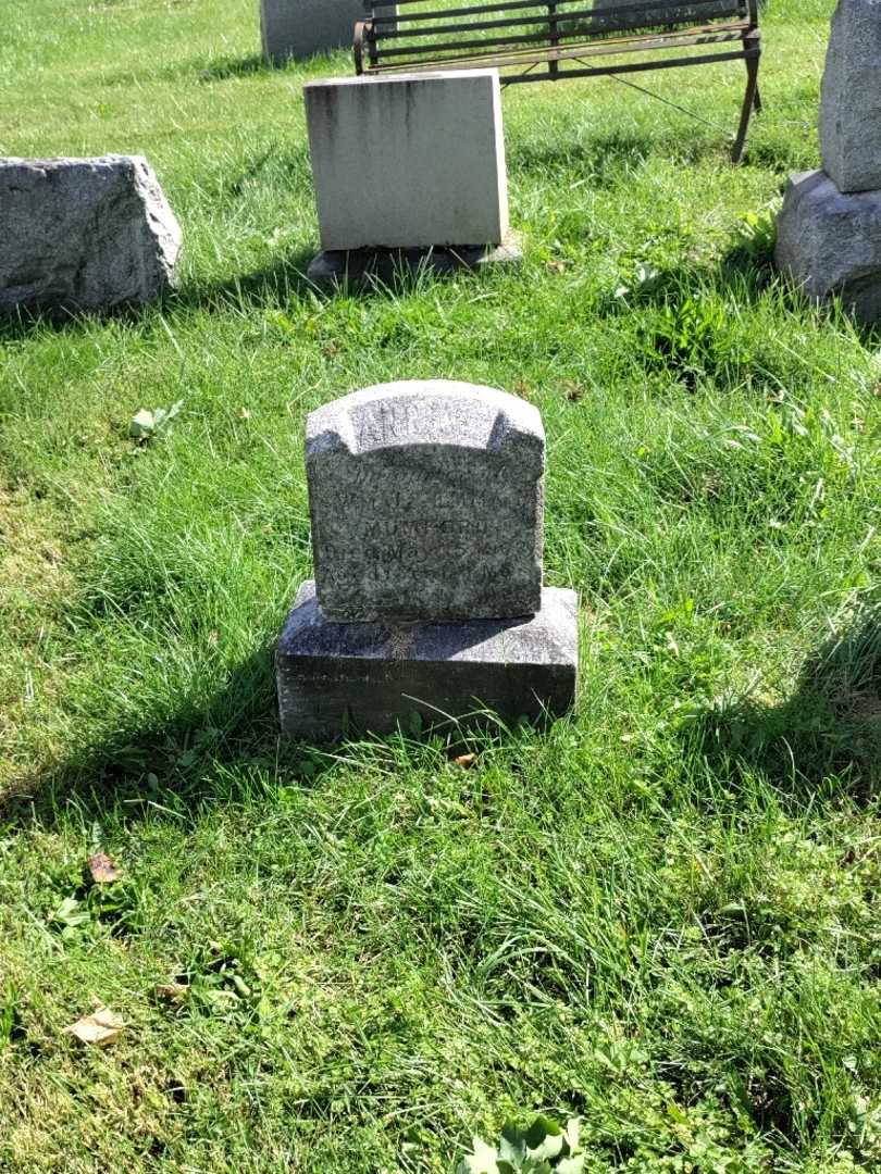 Anna E. Mumford's grave. Photo 2