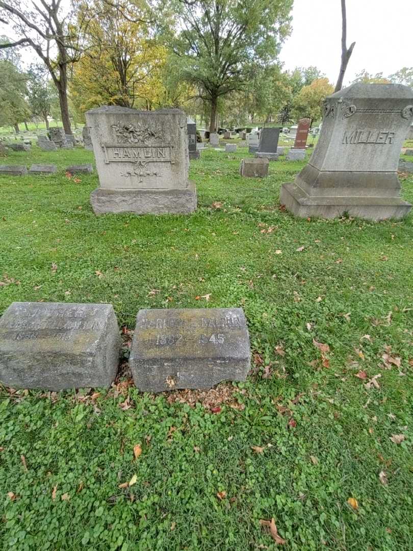 Harlow L. Hamlin's grave. Photo 1