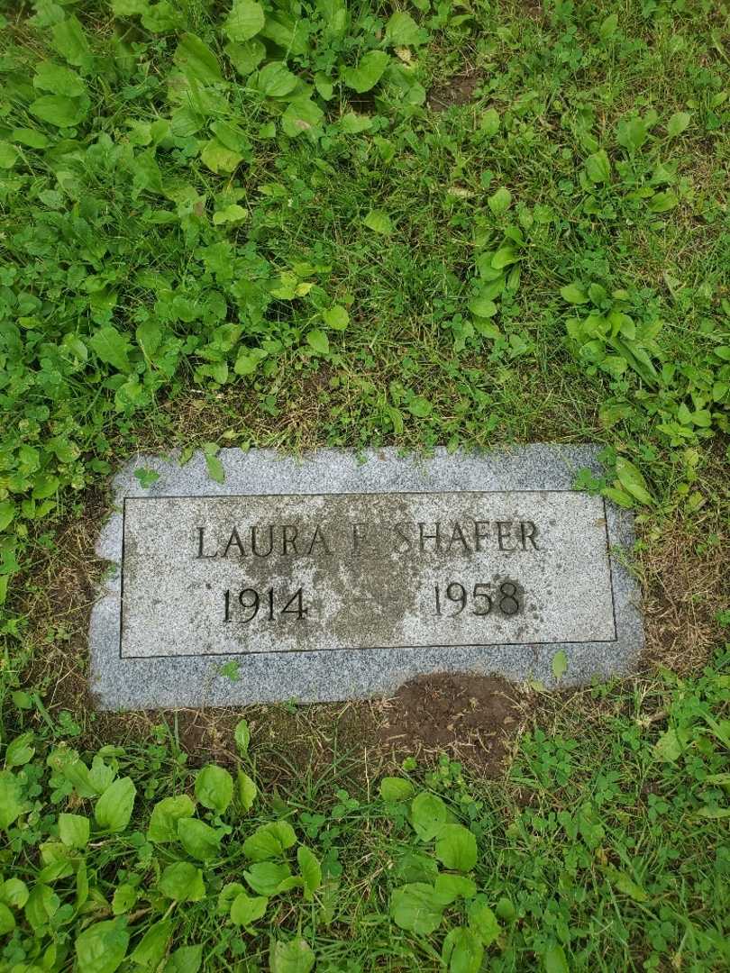 Laura Shafer Fleisch's grave. Photo 3