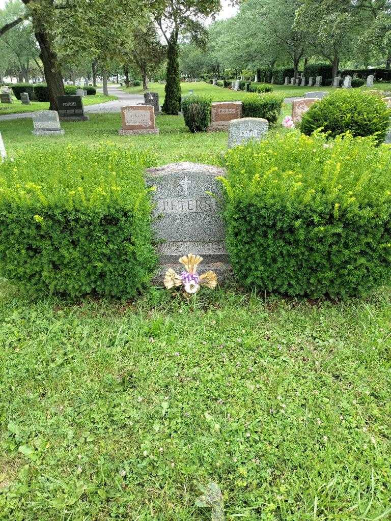 Apostol D. Peters's grave. Photo 1
