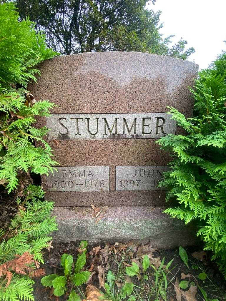 John Stummer's grave. Photo 3