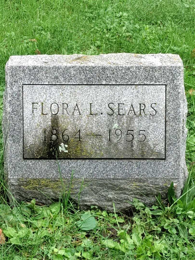 Flora L. Sears's grave. Photo 3