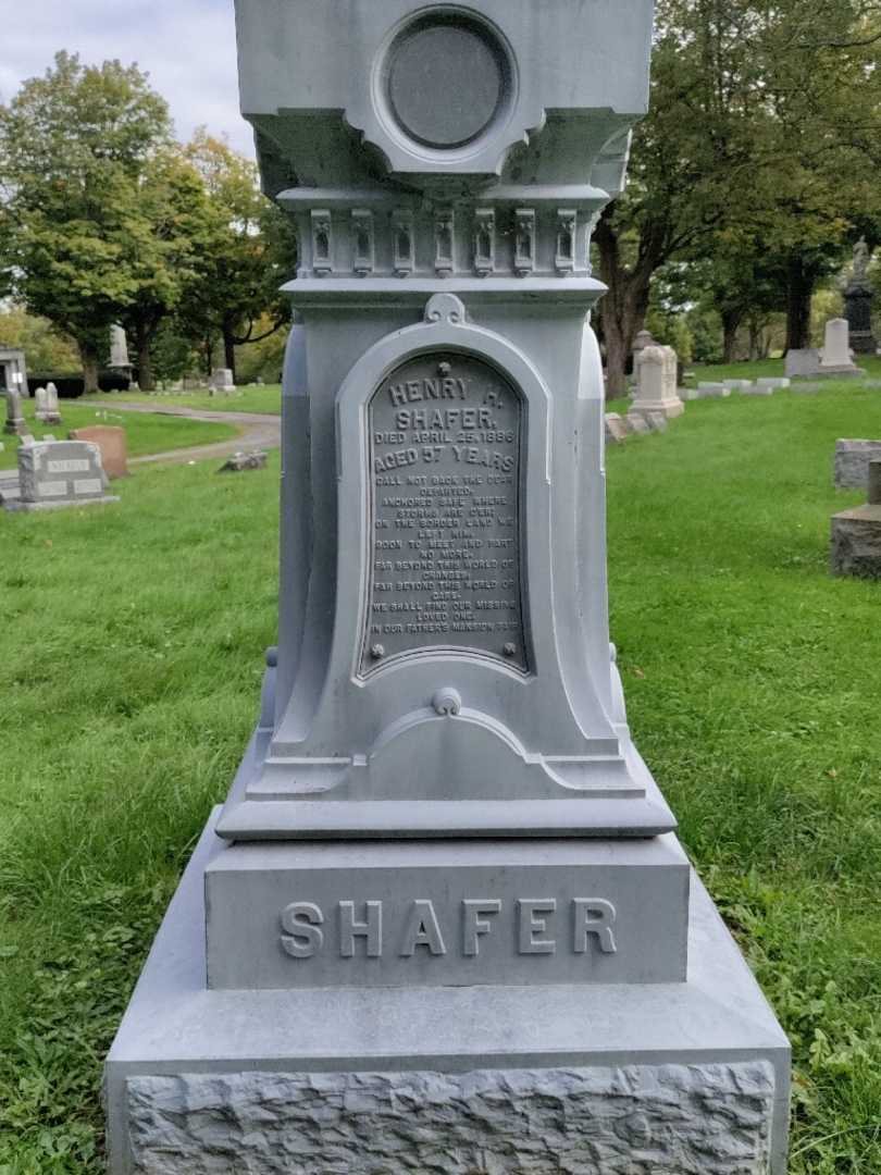 Henry H. Shafer's grave. Photo 2