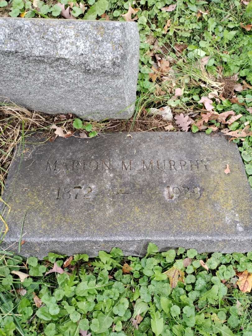 Marion M. Murphy's grave. Photo 3