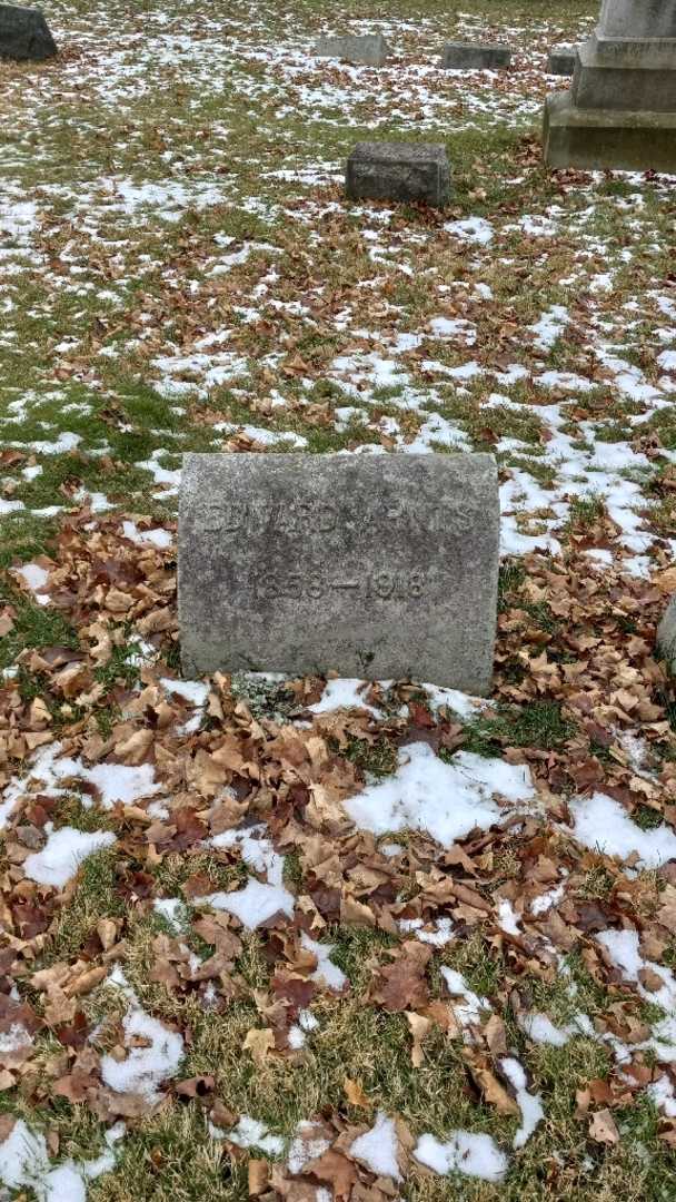 Edward Arnts's grave. Photo 2
