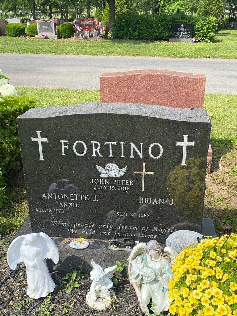 John Peter Fortino's grave. Photo 3