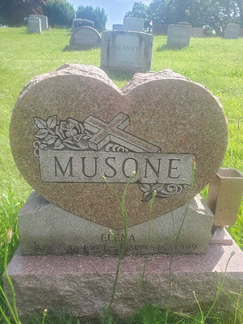 Elena Musone's grave. Photo 3