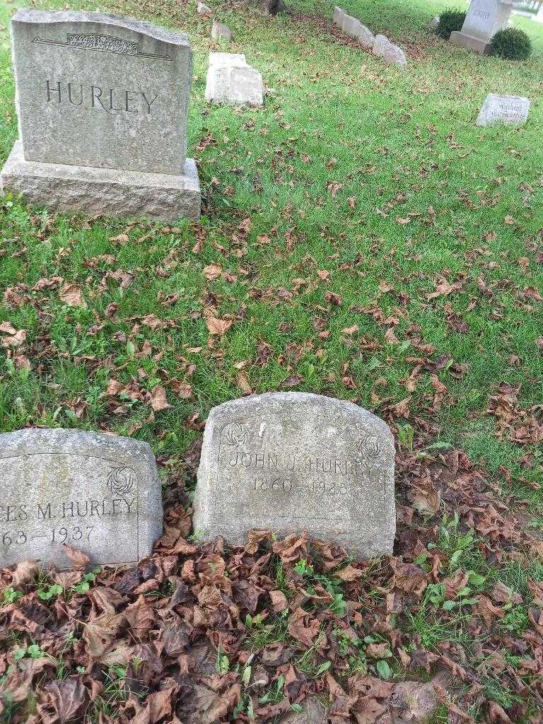 John J. Hurley's grave. Photo 2