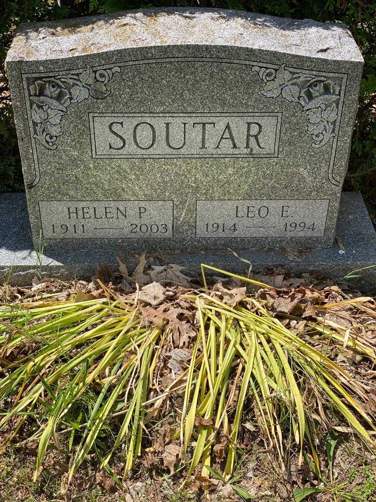 Leo E. Soutar's grave. Photo 3