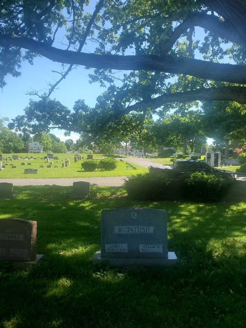 Janet E. McIntosh's grave. Photo 1
