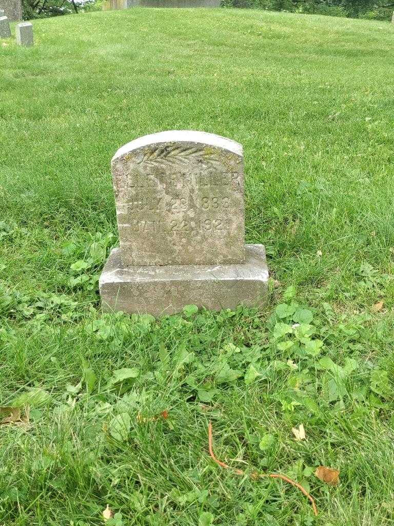 Ellen E. Miller's grave. Photo 3