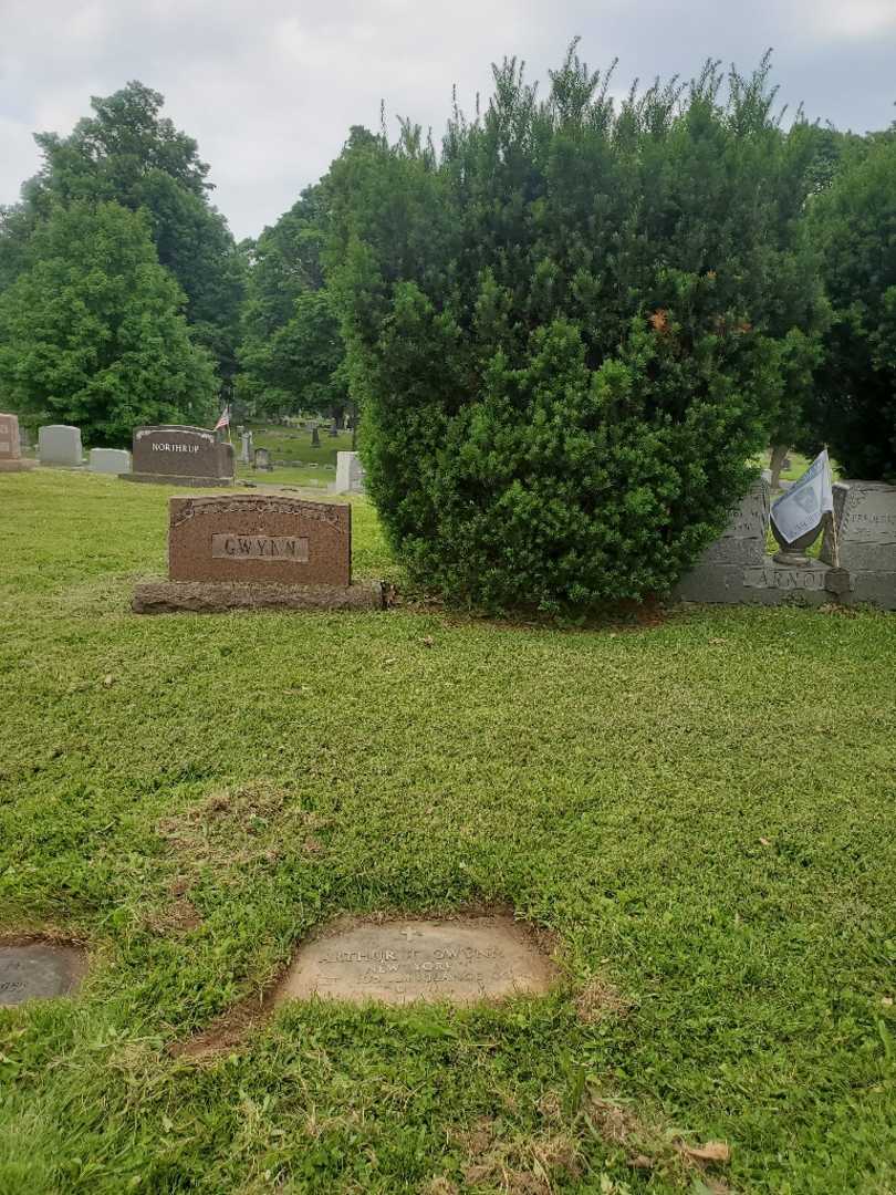 Sergeant Arthur T. Gwynn's grave. Photo 1