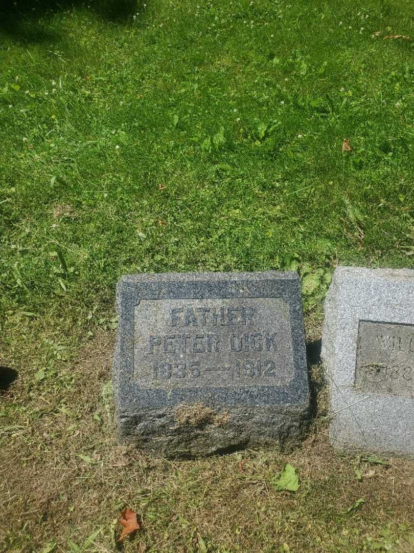 Peter Dick's grave. Photo 2