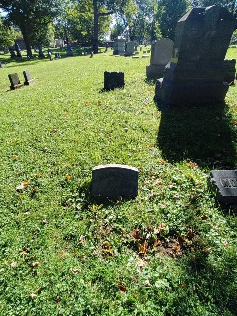 Catherine Ackerman's grave. Photo 1