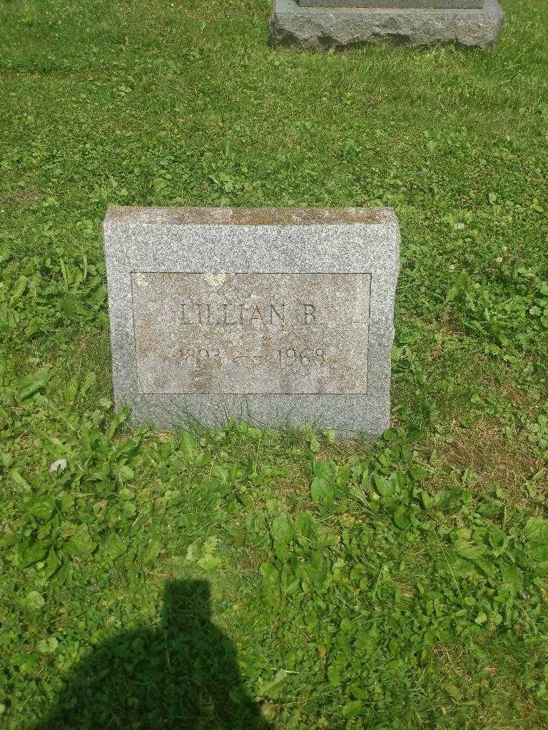 Lillian B. Haas's grave. Photo 1