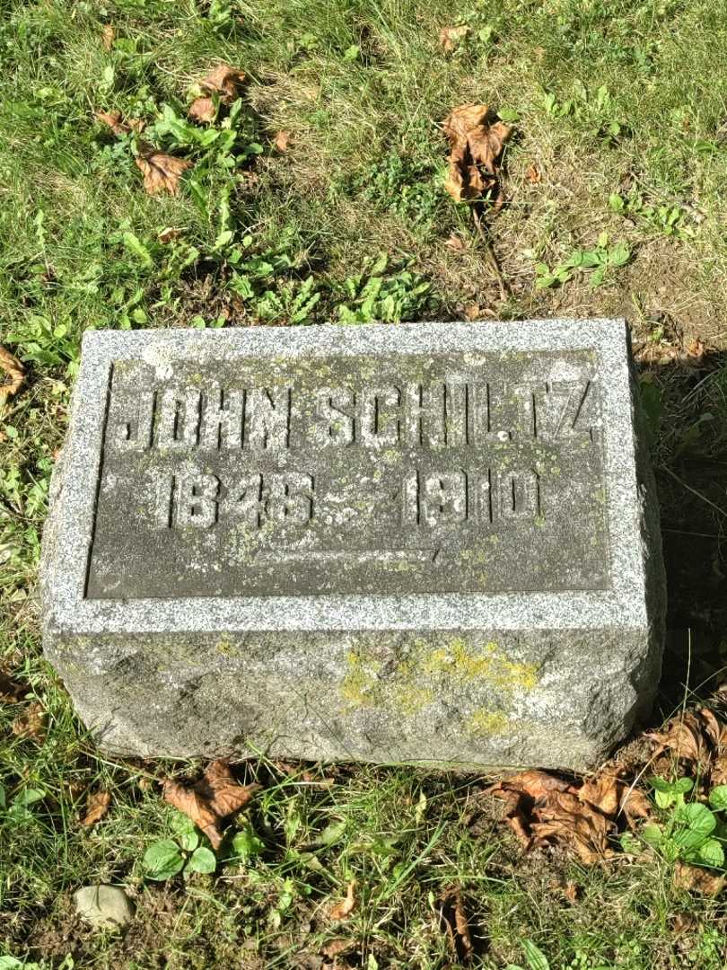 John Schiltz's grave. Photo 3