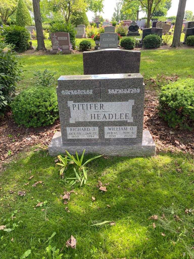 Richard J. Pitifer's grave. Photo 2