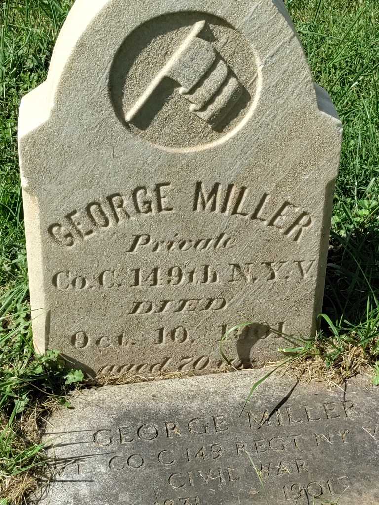 George Miller's grave. Photo 3