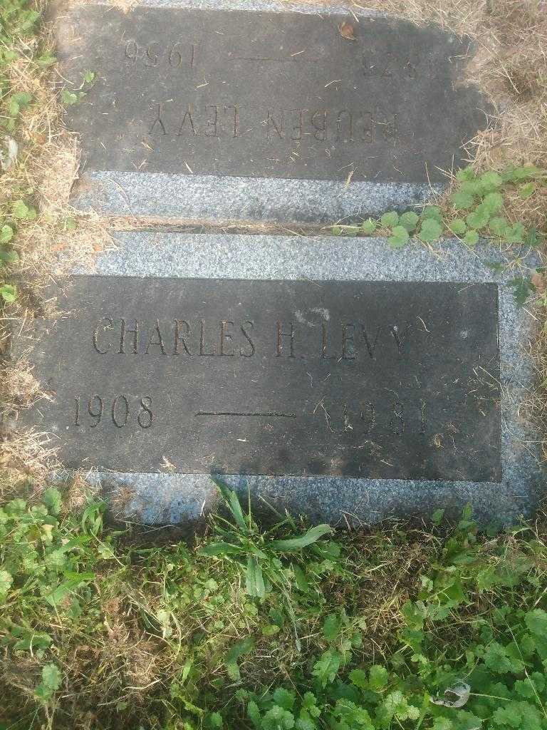 Charles H. Levy's grave. Photo 3