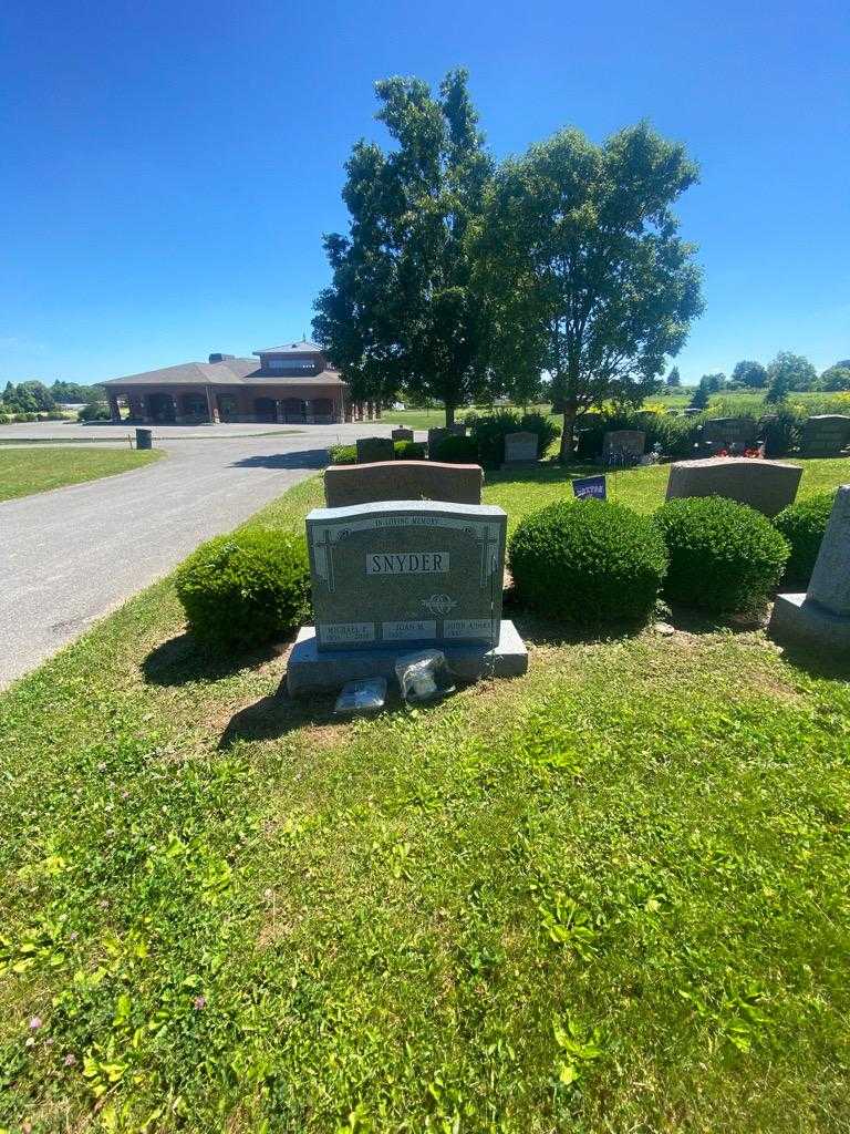 Michael P. Snyder's grave. Photo 1