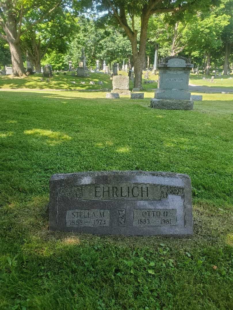 Otto H. Ehrlich's grave. Photo 2