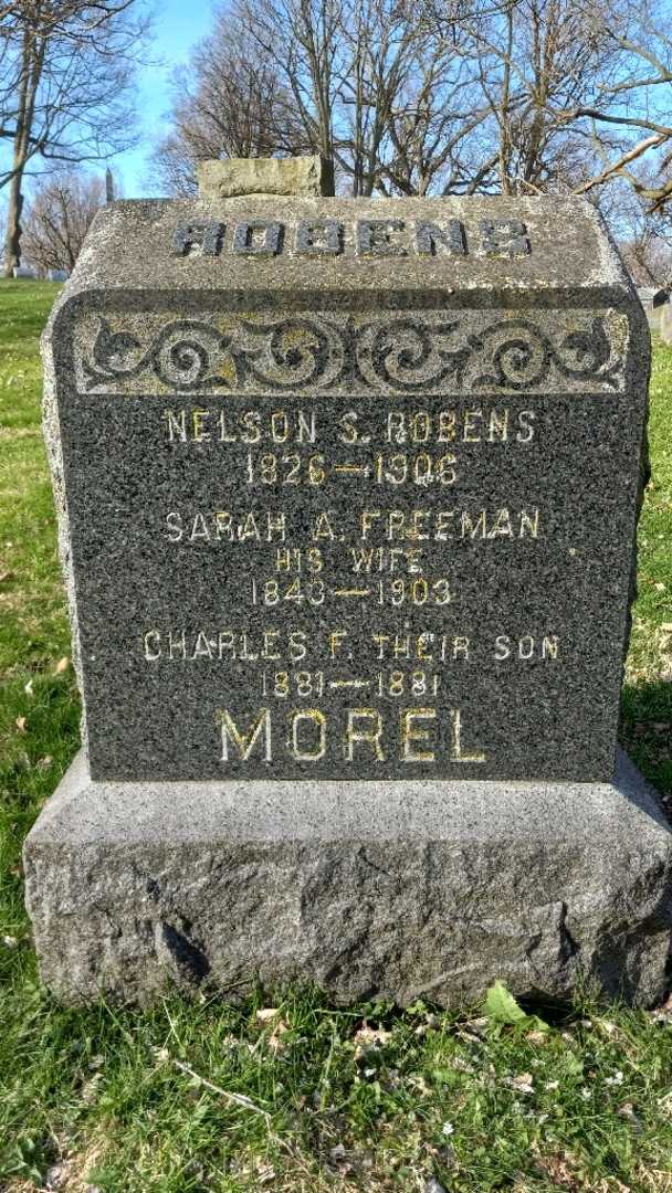 Nelson S. Robens's grave. Photo 3