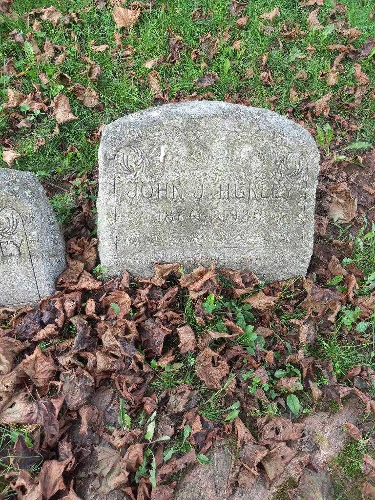 John J. Hurley's grave. Photo 3