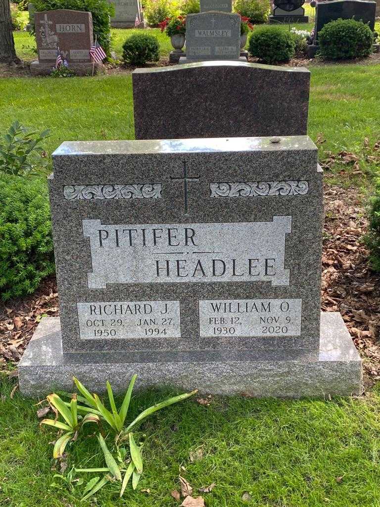 Richard J. Pitifer's grave. Photo 3