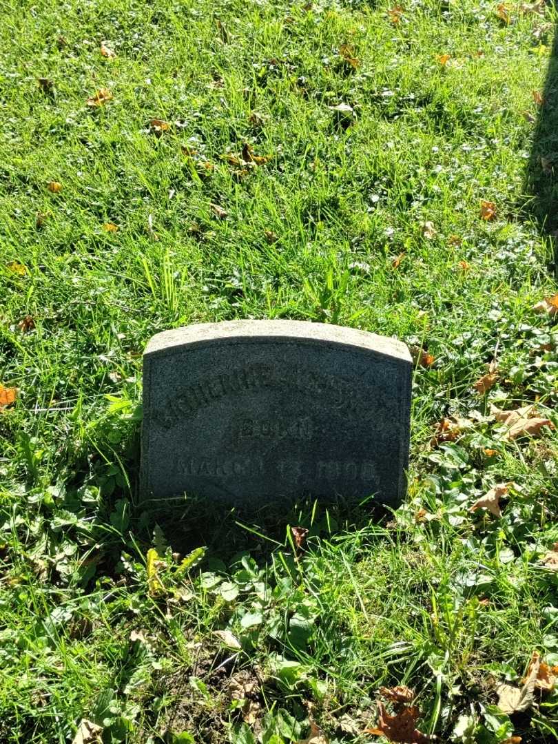 Catherine Ackerman's grave. Photo 2