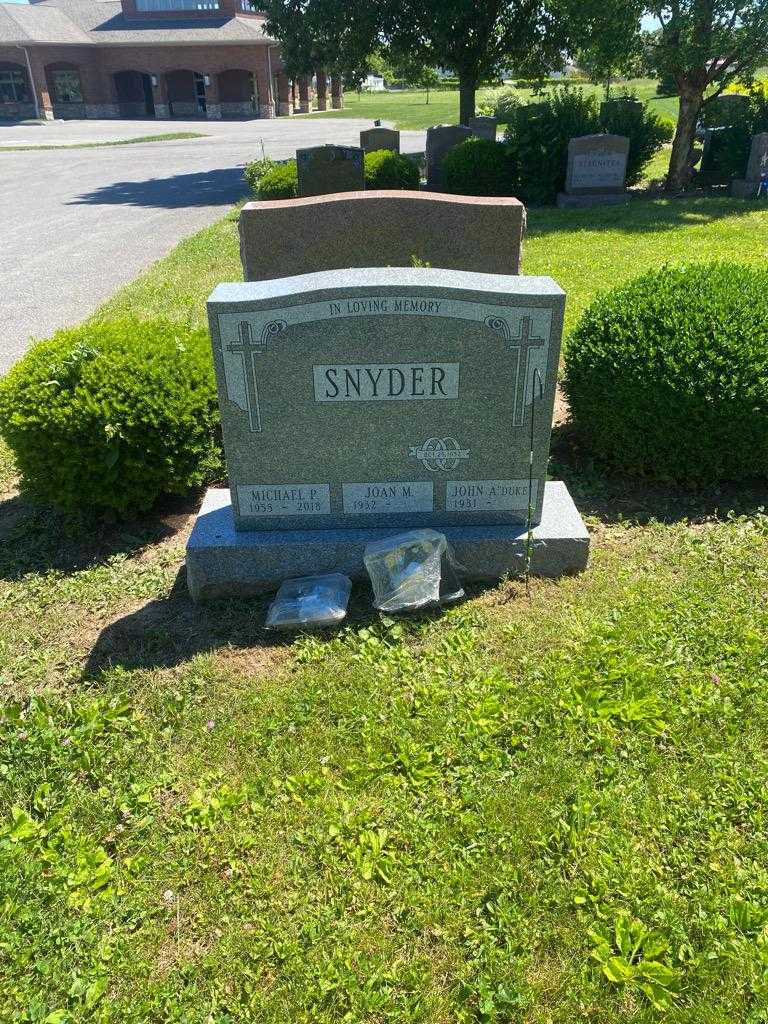 Michael P. Snyder's grave. Photo 2