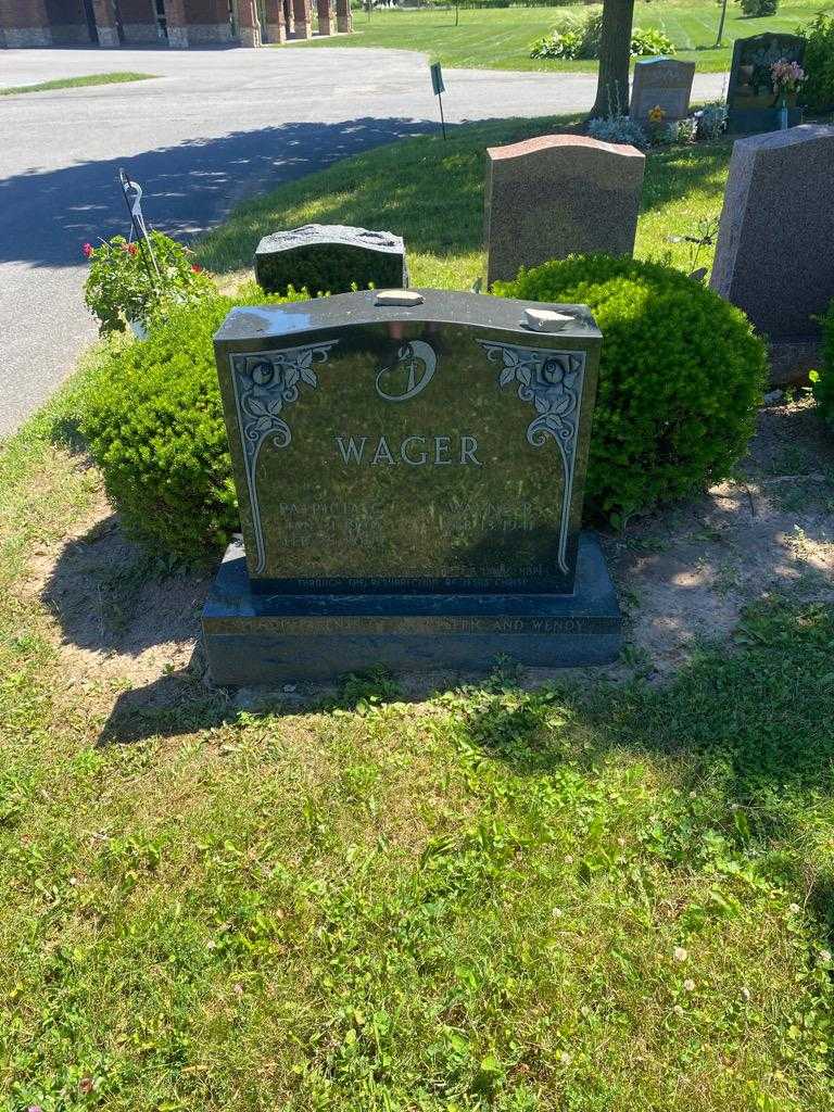 Patricia C. Wager's grave. Photo 2