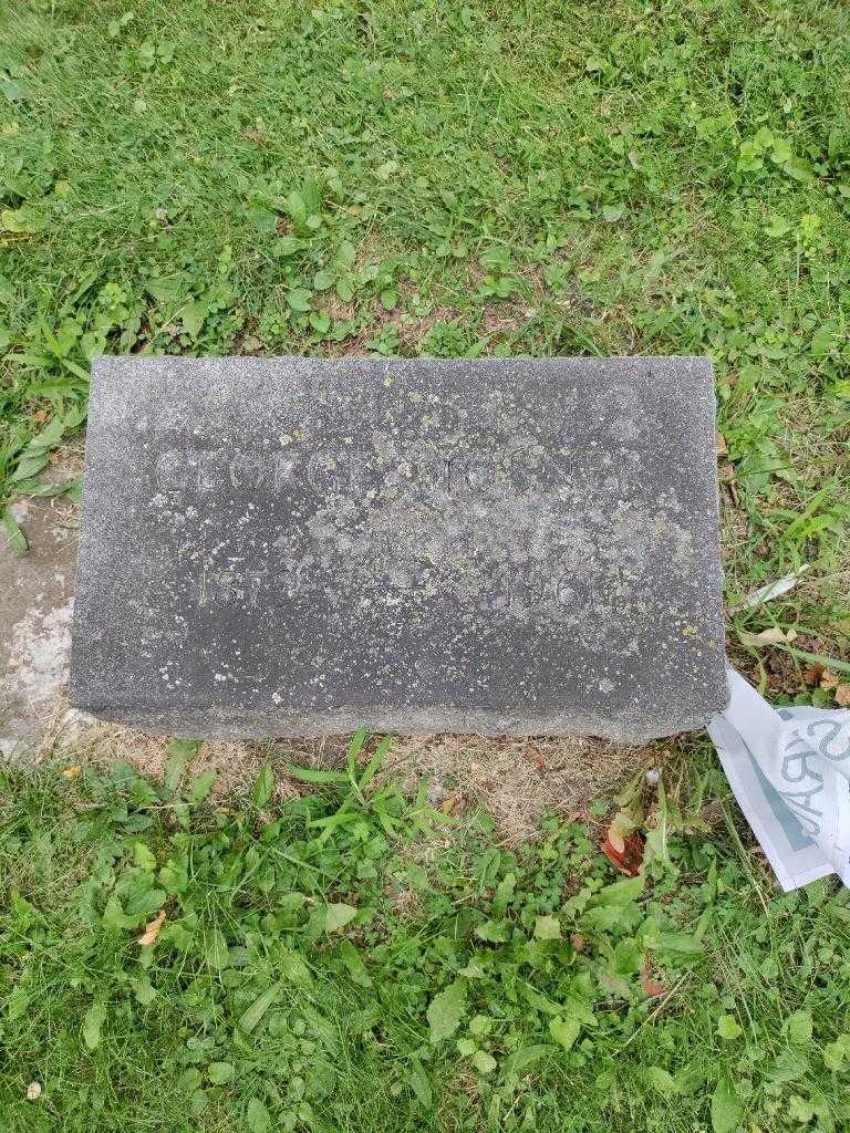 George Mosner's grave. Photo 2