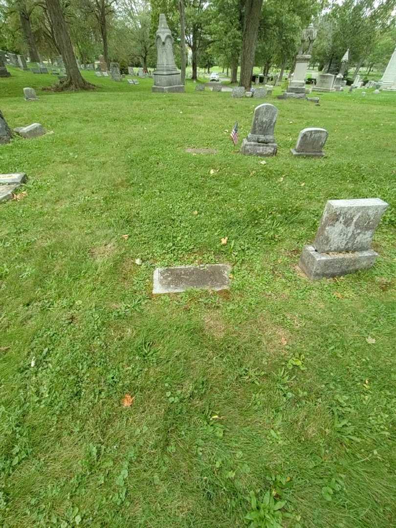 Laura E. Guthman's grave. Photo 1