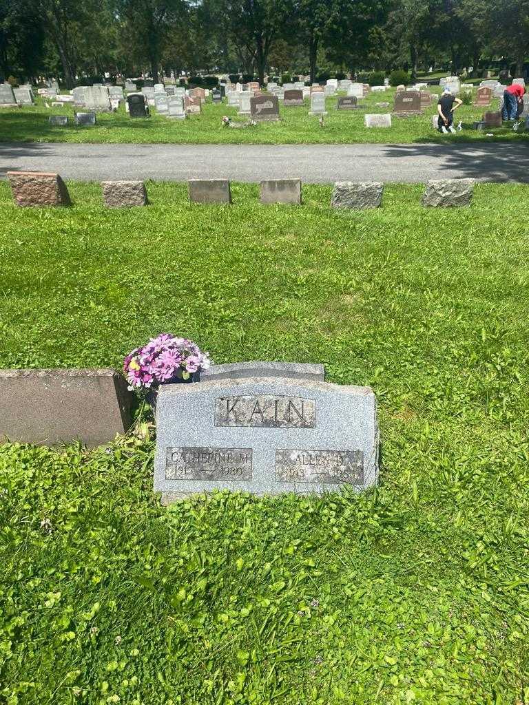 Allen D. Kain's grave. Photo 2