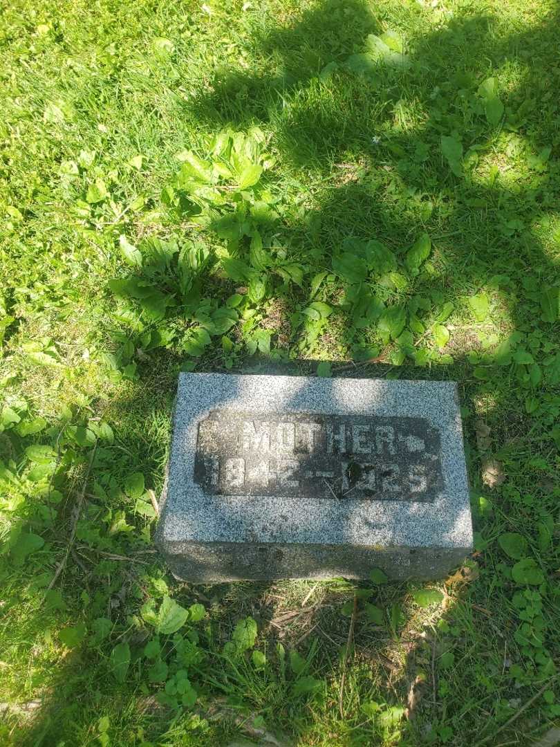 Caroline Blint's grave. Photo 4