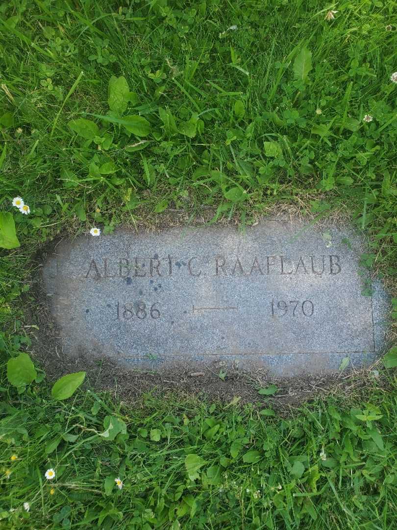 Albert C. Raaflaub's grave. Photo 4