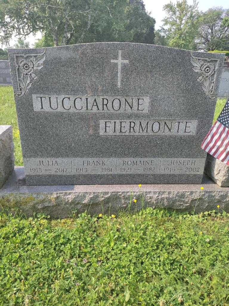 Romaine Fiermonte's grave. Photo 2