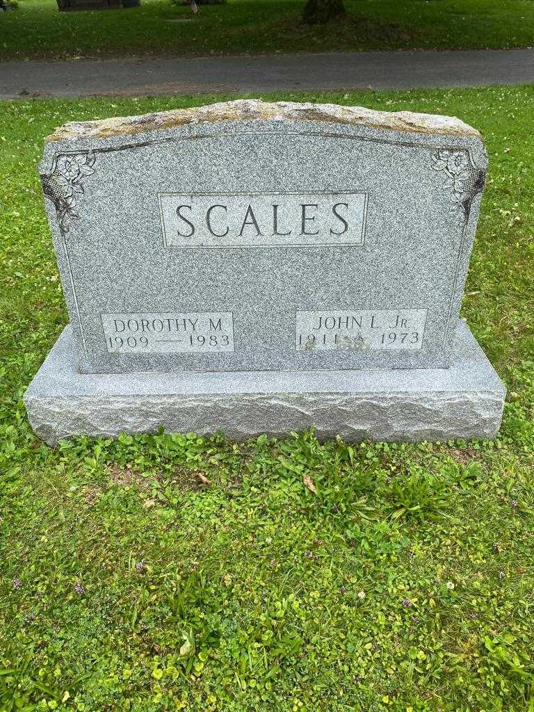 John L. Scales Junior's grave. Photo 2