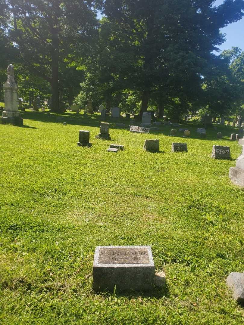 William J. Carter's grave. Photo 2