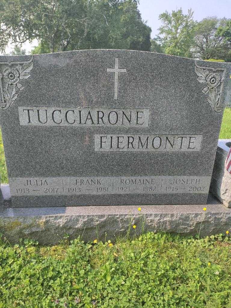 Joseph Fiermonte's grave. Photo 1