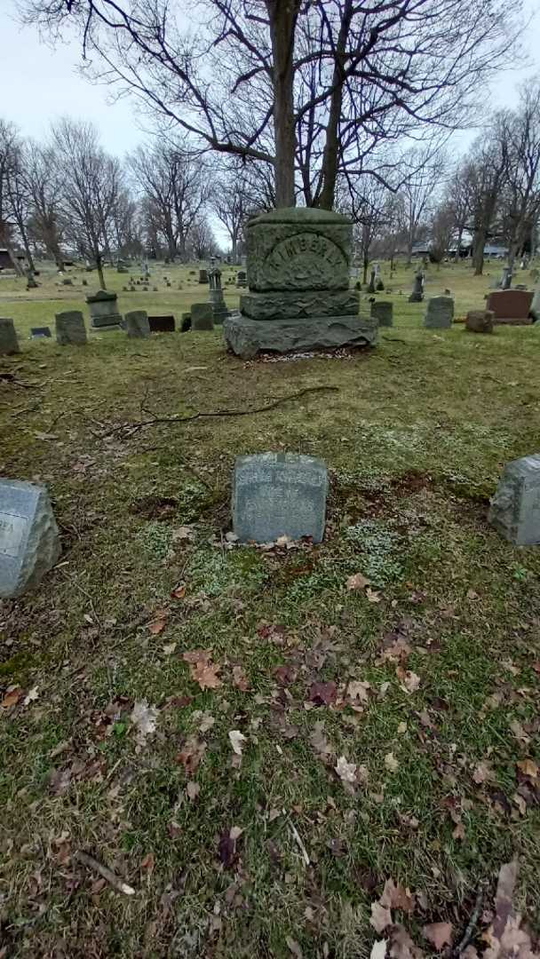 Sarah J. Stevens Kimberly's grave. Photo 2