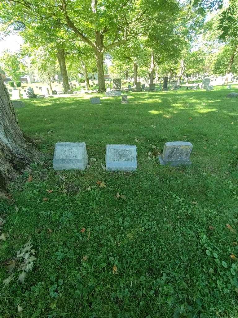 James S. Spicer's grave. Photo 1