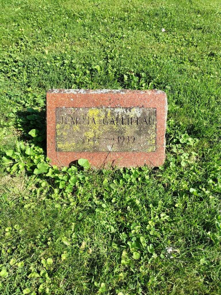 Jemima Gallipeau's grave. Photo 2