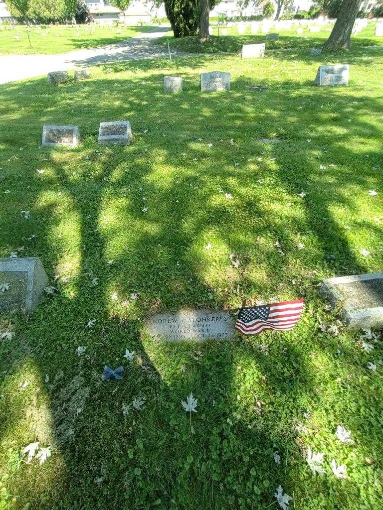 Andrew P. Stohrer Senior's grave. Photo 3