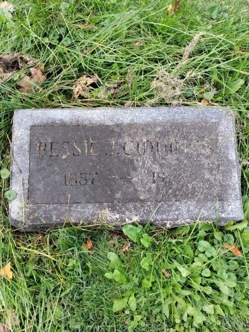 Bessie J. Giddings's grave. Photo 3