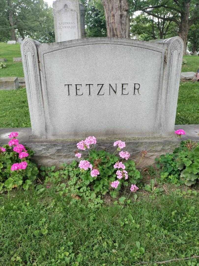 Frank A. Tetzner's grave. Photo 4
