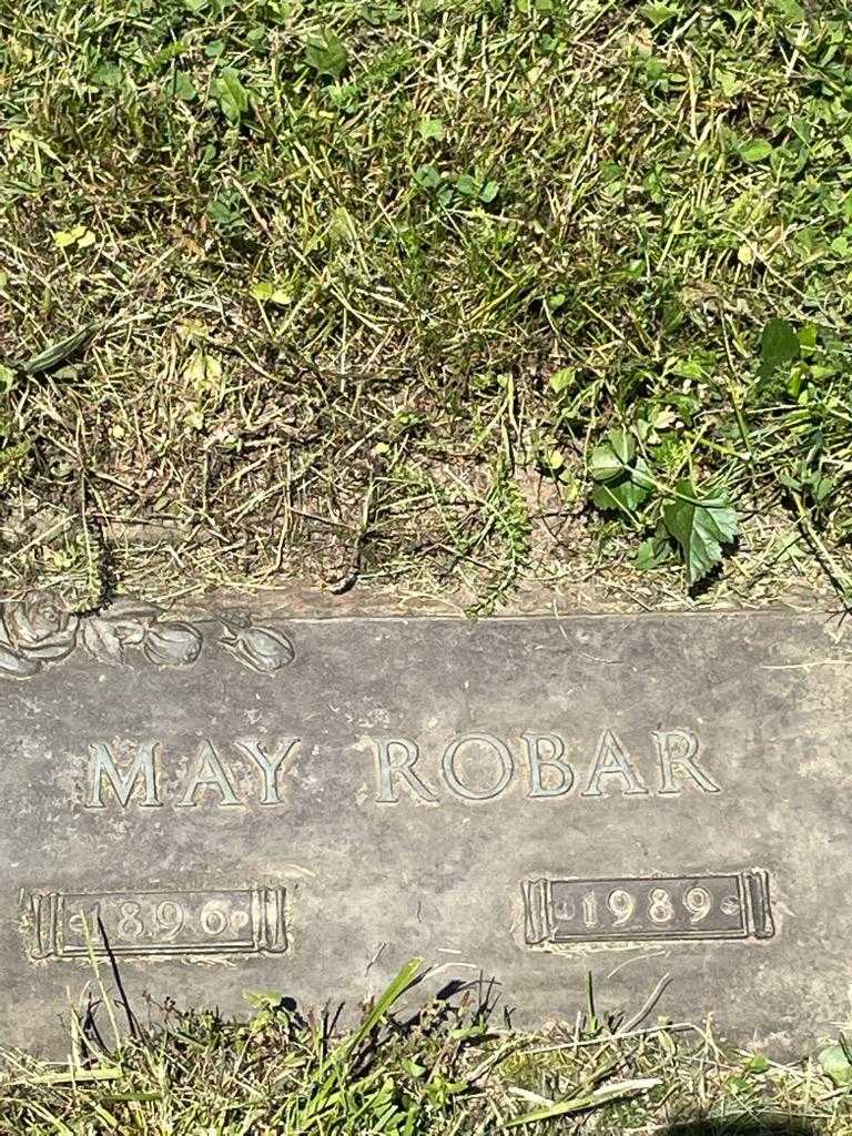 May Robar's grave. Photo 3